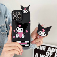 Cute Kuromi Samsung Case Holder (J6/J5/j4/j3) - Thumbnail 3