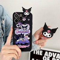 Cute Kuromi Samsung Case Holder (J6/J5/j4/j3) - Thumbnail 4
