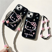 Cute Kitty Cat iPhone Case With Chain *(iPhone 11 - iPhone 14 ) - Thumbnail 5