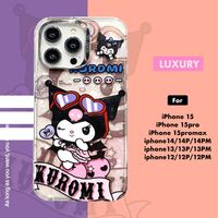 Double-sided Coating Kurome iPhone Case With Chain *(iPhone 12 - iPhone 15 ) - Thumbnail 2