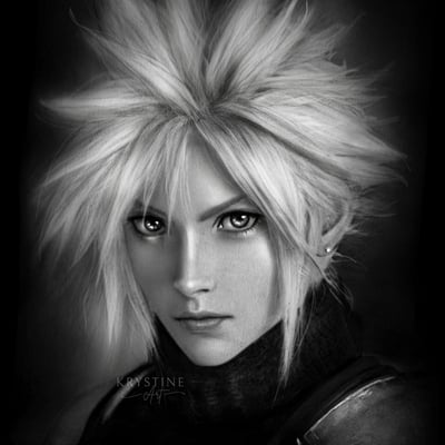 Cloud - final fantasy vii remake 
