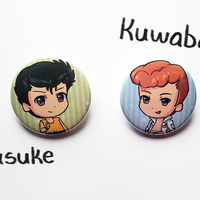 Yu Yu Hakusho Buttons - Thumbnail 1