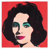 Andy Warhol Liz Taylor 1964 reproduction high quality digital image ready to print - Thumbnail 1