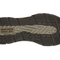 Mens Skechers Respected Calum Slip On Brown - Thumbnail 4