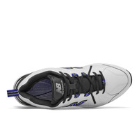 Mens New Balance 608v5 Core Cross Trainer White/Royal/Black - Thumbnail 2