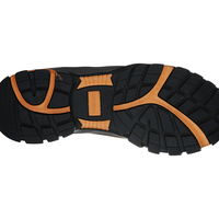 Mens Skechers Work Steel Toe Waterproof EH Delleker Lakehead Brown/Orange - Thumbnail 5