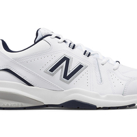 Mens New Balance 608v5 Core Cross Trainer White/Navy - Thumbnail 1