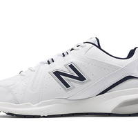 Mens New Balance 608v5 Core Cross Trainer White/Navy - Thumbnail 2