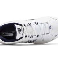 Mens New Balance 608v5 Core Cross Trainer White/Navy - Thumbnail 3