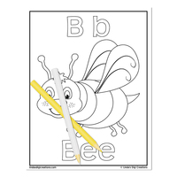ABC & 123 Printable Coloring Pages_Set 2 - Thumbnail 2