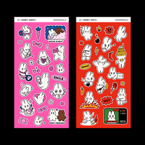 Sticker Sheets: Rabbit