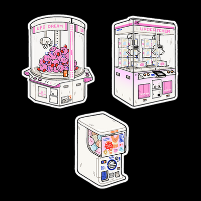 Sticker: arcade series