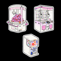 Sticker: Arcade Series