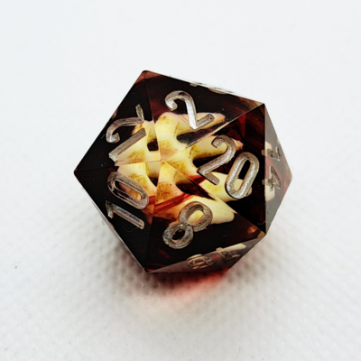 Feral d20 [silver]