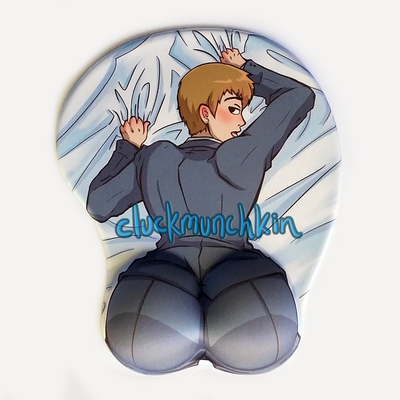 Reigen arataka 3d butt mousepad (mob psycho 100)