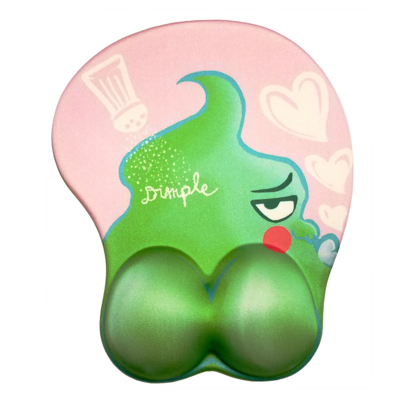 Dimple 3d butt mousepad (mob psycho 100)