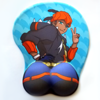 Raihan 3D Butt Mousepad - PKMN: Sword and Shield (SWSH) - Thumbnail 1