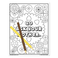 Classic Dad Sayings _Printable Coloring Pages - Thumbnail 3