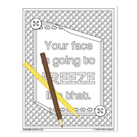 Classic Dad Sayings _Printable Coloring Pages - Thumbnail 5