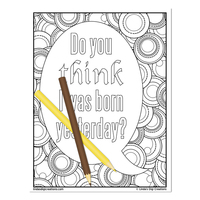 Classic Dad Sayings _Printable Coloring Pages - Thumbnail 6