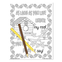 Classic Dad Sayings _Printable Coloring Pages - Thumbnail 8