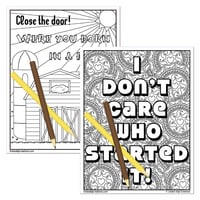 Classic Dad Sayings _Printable Coloring Pages - Thumbnail 9
