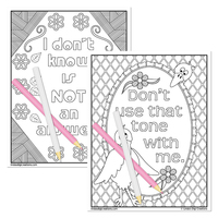 Classic Mom Sayings_Printable Coloring Pages - Thumbnail 9