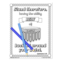Ephesians_Printable Coloring Pages - Thumbnail 2