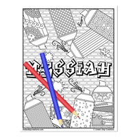 He Is... Set 1_Printable Coloring Pages - Thumbnail 1