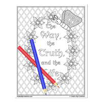 He Is... Set 1_Printable Coloring Pages - Thumbnail 4