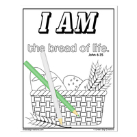 I Am_Printable Coloring Pages - Thumbnail 1