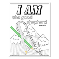 I Am_Printable Coloring Pages - Thumbnail 5