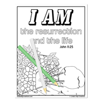 I Am_Printable Coloring Pages - Thumbnail 6