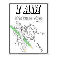 I Am_Printable Coloring Pages - Thumbnail 8