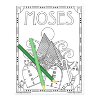 Men Of The Bible Set 1_Printable Coloring Pages - Thumbnail 2