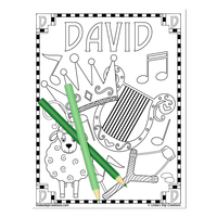 Men Of The Bible Set 1_Printable Coloring Pages - Thumbnail 7