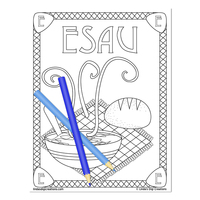 Men Of The Bible Set 2_Printable Coloring Pages - Thumbnail 3