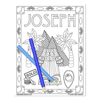 Men Of The Bible Set 2_Printable Coloring Pages - Thumbnail 5