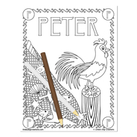 Men Of The Bible Set 3_Printable Coloring Pages - Thumbnail 3