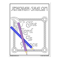 Names Of God_Printable Coloring Pages - Thumbnail 5