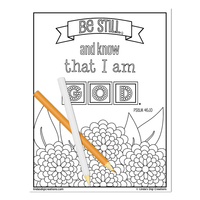 Psalms Set 1_Printable Coloring Pages - Thumbnail 6