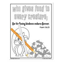 Psalms Set 1_Printable Coloring Pages - Thumbnail 7