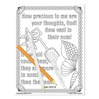 Psalms Set 1_Printable Coloring Pages - Thumbnail 8