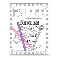 Women Of The Bible_Printable Coloring Pages - Thumbnail 7