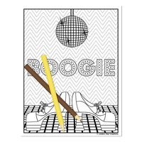The Seventies_Printable Coloring Pages - Thumbnail 1
