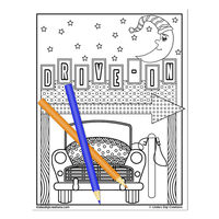 Movie Night_Printable Coloring Pages - Thumbnail 4