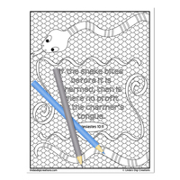 Ecclesiastes_Printable Coloring Pages - Thumbnail 1