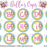15 Precut Alpa 1" Cabochon Images - Thumbnail 1