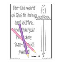 Hebrews_Printable Coloring Pages - Thumbnail 3