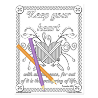 Proverbs_Printable Coloring Pages - Thumbnail 1